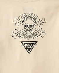 Baby And Toddler Boys Monster Jam™ Front Back Graphic Tee