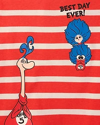 Baby And Toddler Boys Dr. Seuss™ Striped Graphic Tee