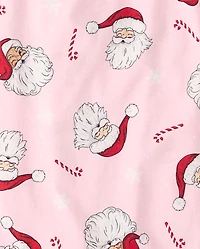 Womens Matching Family Santa's Social Club Cotton Pajamas