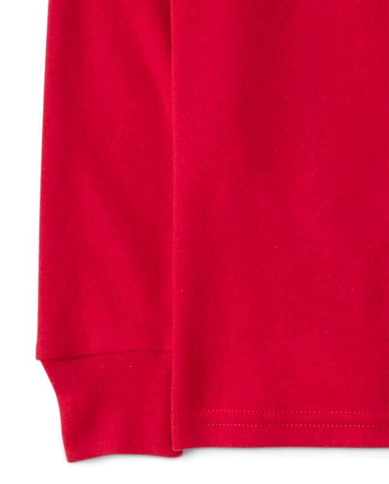 Kids Matching Family Christmas Morning Crew Snug Fit Cotton Pajamas