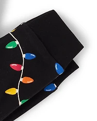 Kids Matching Family Christmas Lights Snug Fit Cotton Pajamas