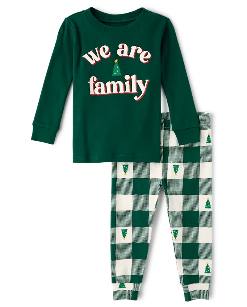 Baby And Toddler Matching Family We Are Snug Fit Cotton Pajamas