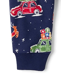 Baby And Toddler Matching Family Home For The Holidays Snug Fit Cotton Pajamas