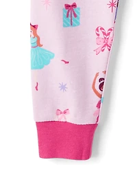 Baby And Toddler Girls Nutcracker Snug Fit Cotton Pajamas