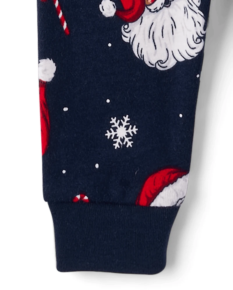 Baby And Toddler Boys Matching Family Santa Snug Fit Cotton Pajamas