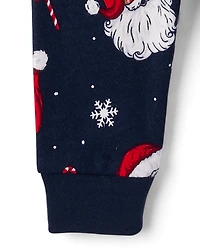 Baby And Toddler Boys Matching Family Santa Snug Fit Cotton Pajamas