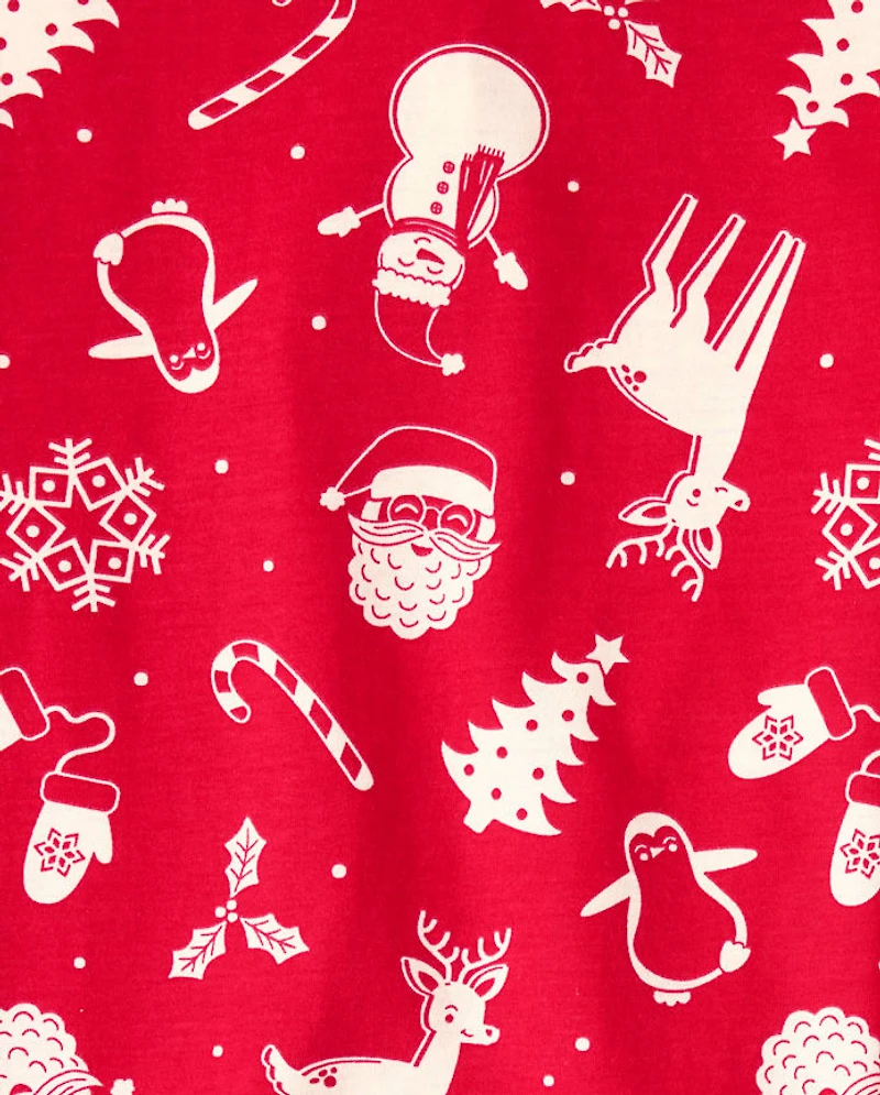 Adult Matching Family Christmas Icon Pajamas