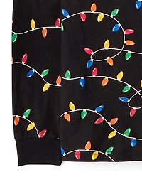 Adult Matching Family Christmas Lights Pajamas