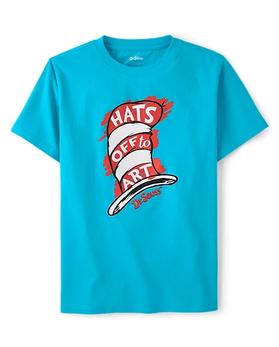 Boys Dr. Seuss Cat The Hat™ Front And Back Graphic Tee
