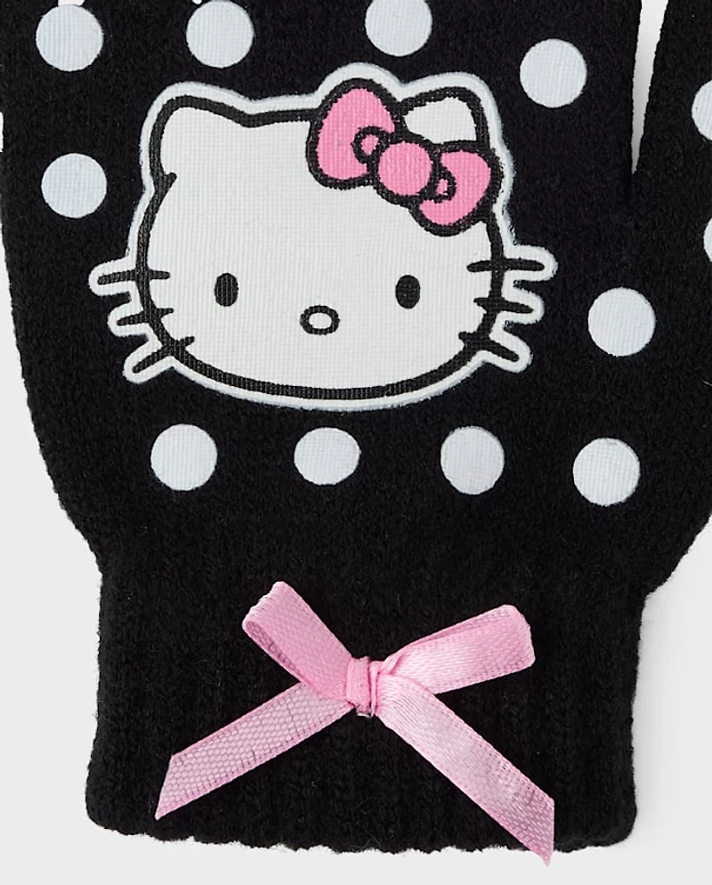 Girls Hello Kitty® Polka Dot 2-Piece Cold Weather Set