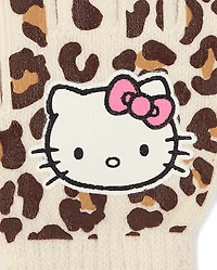 Girls Hello Kitty® Leopard 2-Piece Cold Weather Set