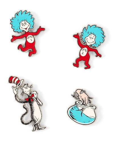 Girls Dr. Seuss Cat In The Hat™ Pin 4-Pack