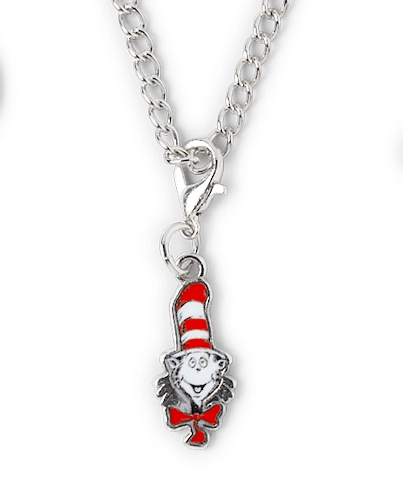 Girls Dr. Seuss Cat In The Hat™ Charm Necklace