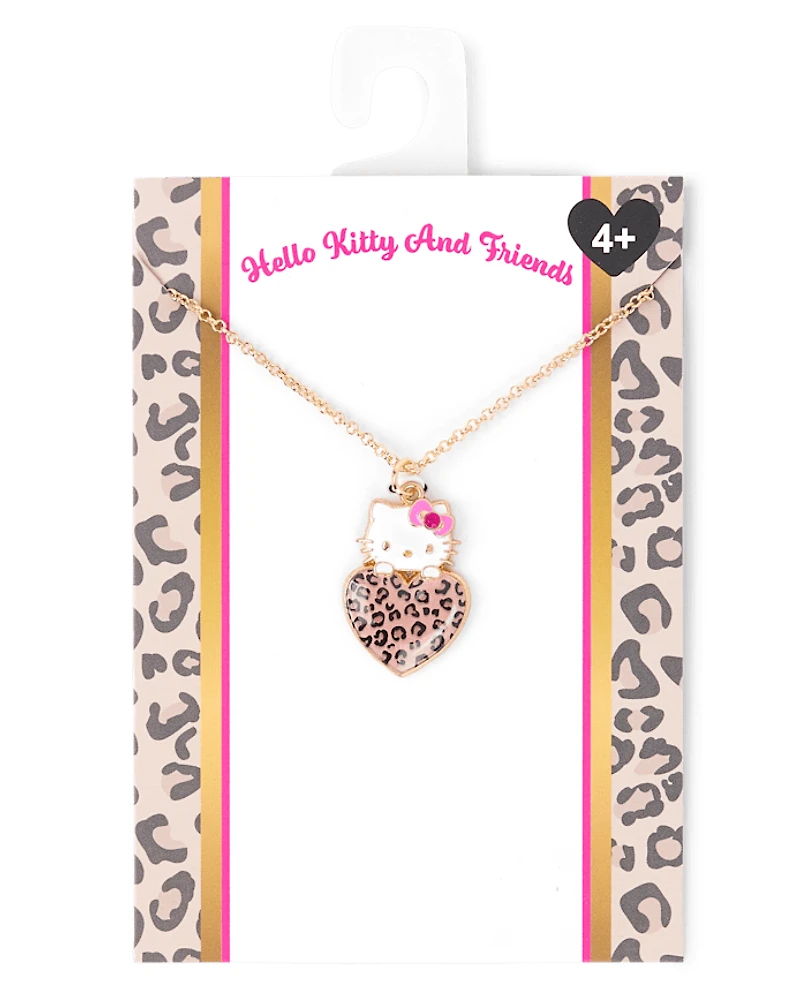 Girls Hello Kitty® Leopard Necklace