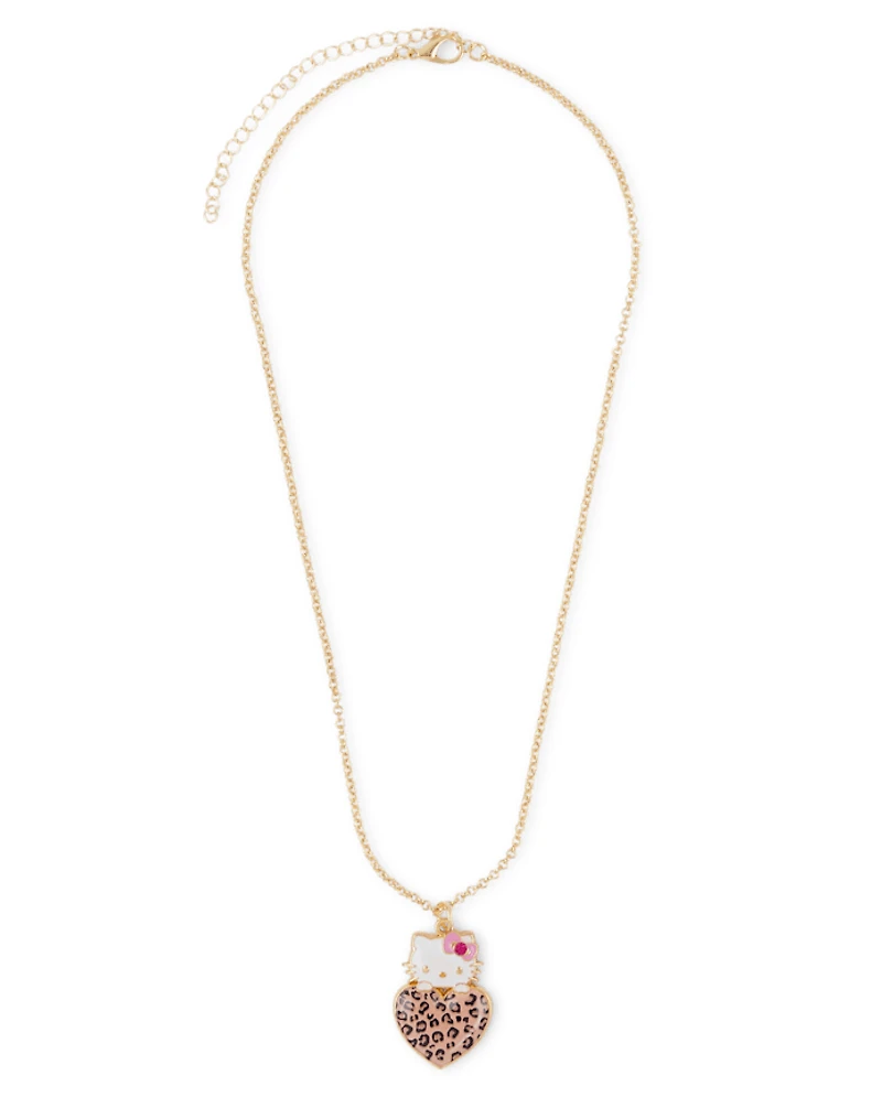 Girls Hello Kitty® Leopard Necklace