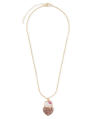 Girls Hello Kitty® Leopard Necklace