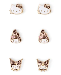 Girls Hello Kitty® And Friends Earrings 3-Pack