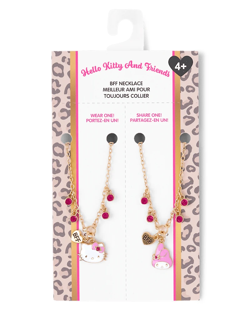 Girls Hello Kitty® And Friends BFF Necklace 2-Pack