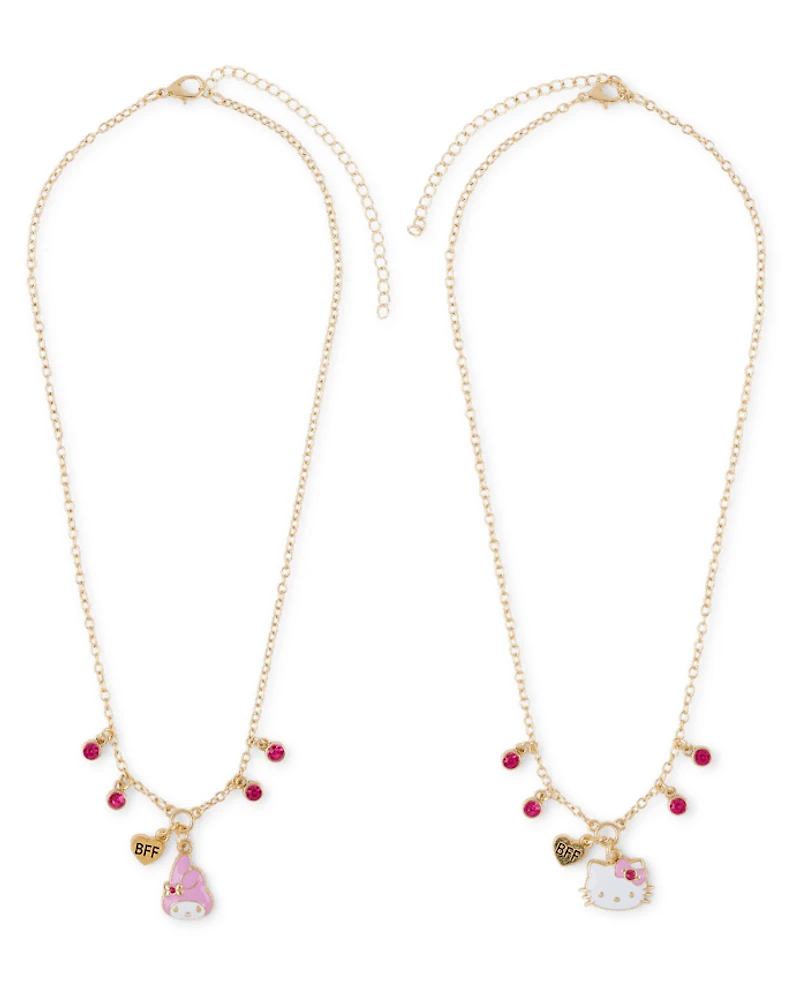 Girls Hello Kitty® And Friends BFF Necklace 2-Pack