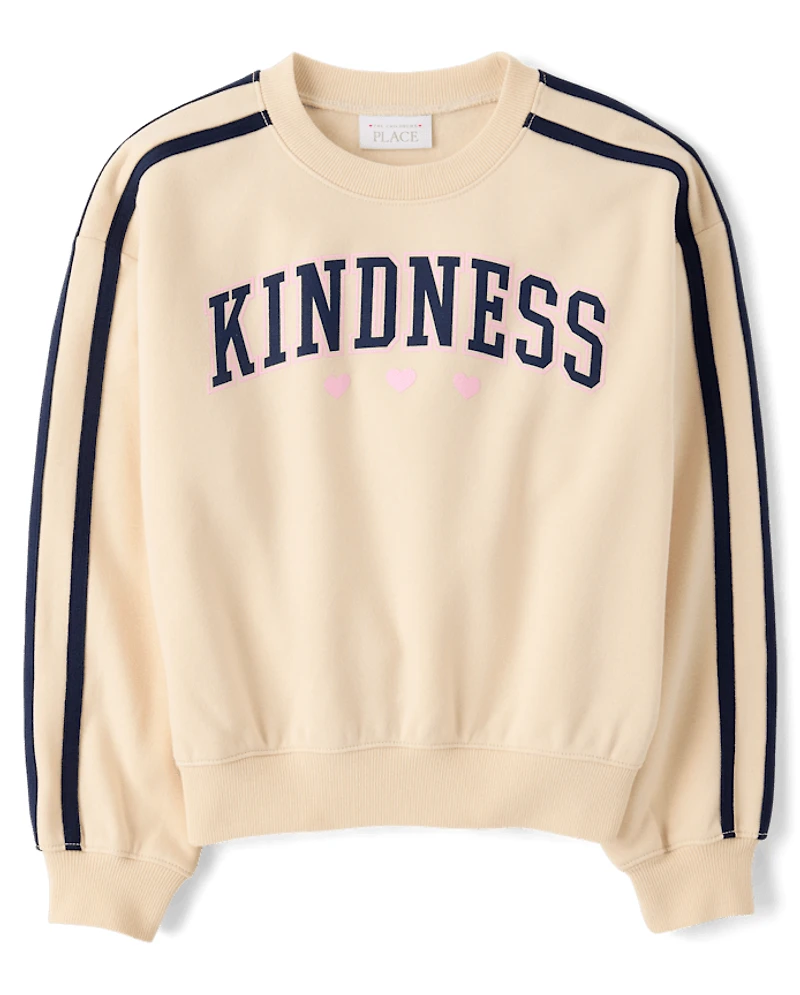 Girls Graphic Premium Fleece Sweatshirt