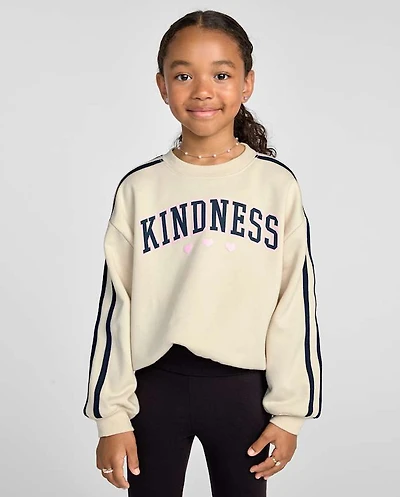 Girls Graphic Premium Fleece Sweatshirt