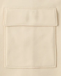 Pantalon cargo large en polaire premium pour filles