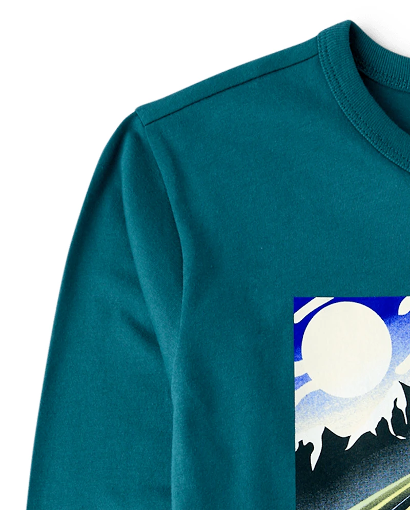 Boys Racecar Graphic Tee