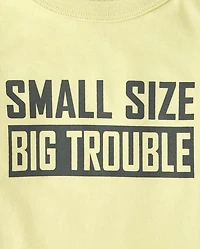 Baby And Toddler Boys Big Trouble Graphic Tee