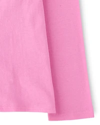 Girls Winter Axolotl Graphic Tee