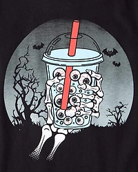 Boys Halloween Drink Graphic Tee