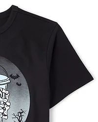 Boys Halloween Drink Graphic Tee