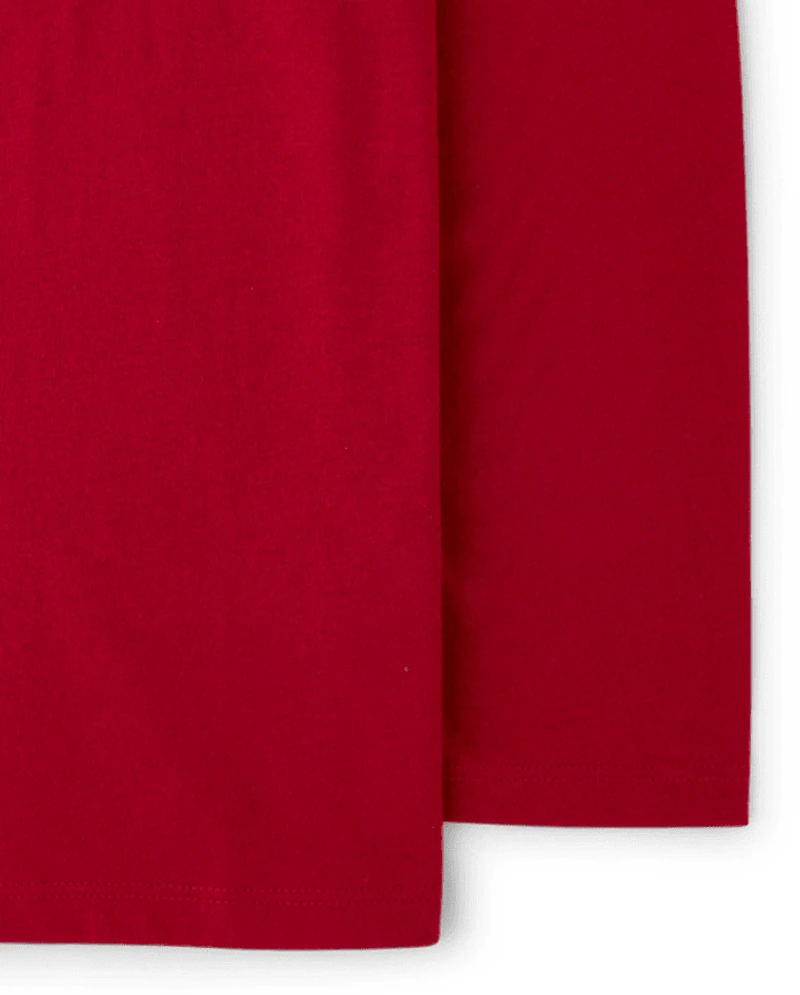 Boys Christmas Bruh Graphic Tee