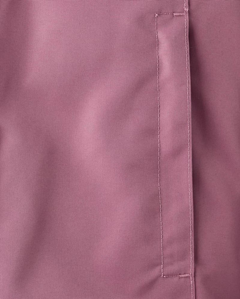 Girls Colorblock Microfleece Lined Snow Jacket