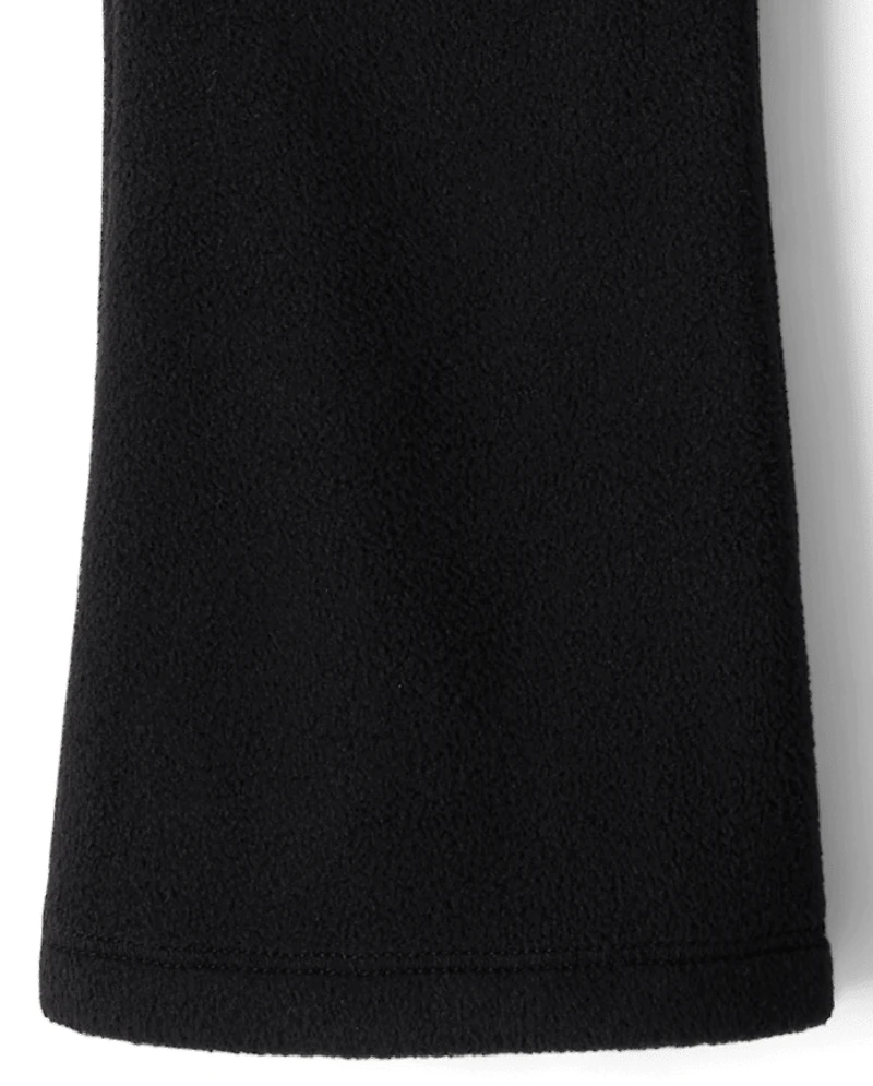 Toddler Girls Microfleece Flare Sweatpants