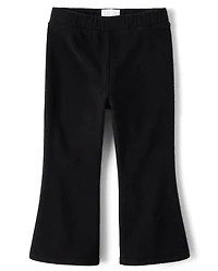 Toddler Girls Microfleece Flare Sweatpants