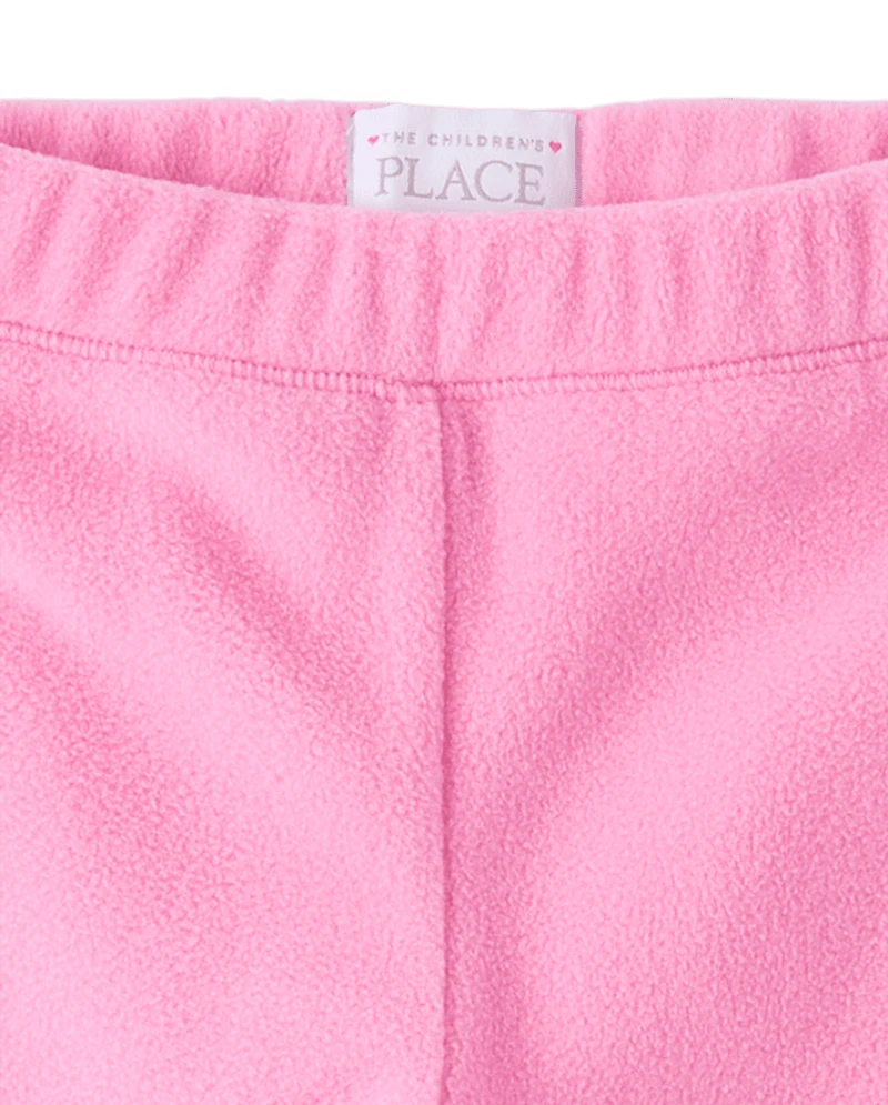 Toddler Girls Microfleece Flare Sweatpants