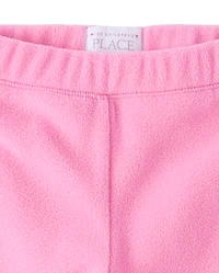 Toddler Girls Microfleece Flare Sweatpants