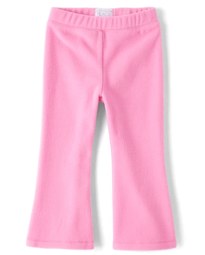 Toddler Girls Microfleece Flare Sweatpants