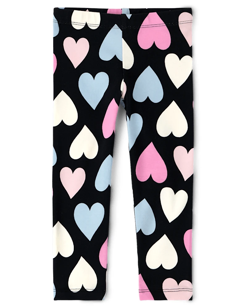 Baby And Toddler Girls Print Leggings