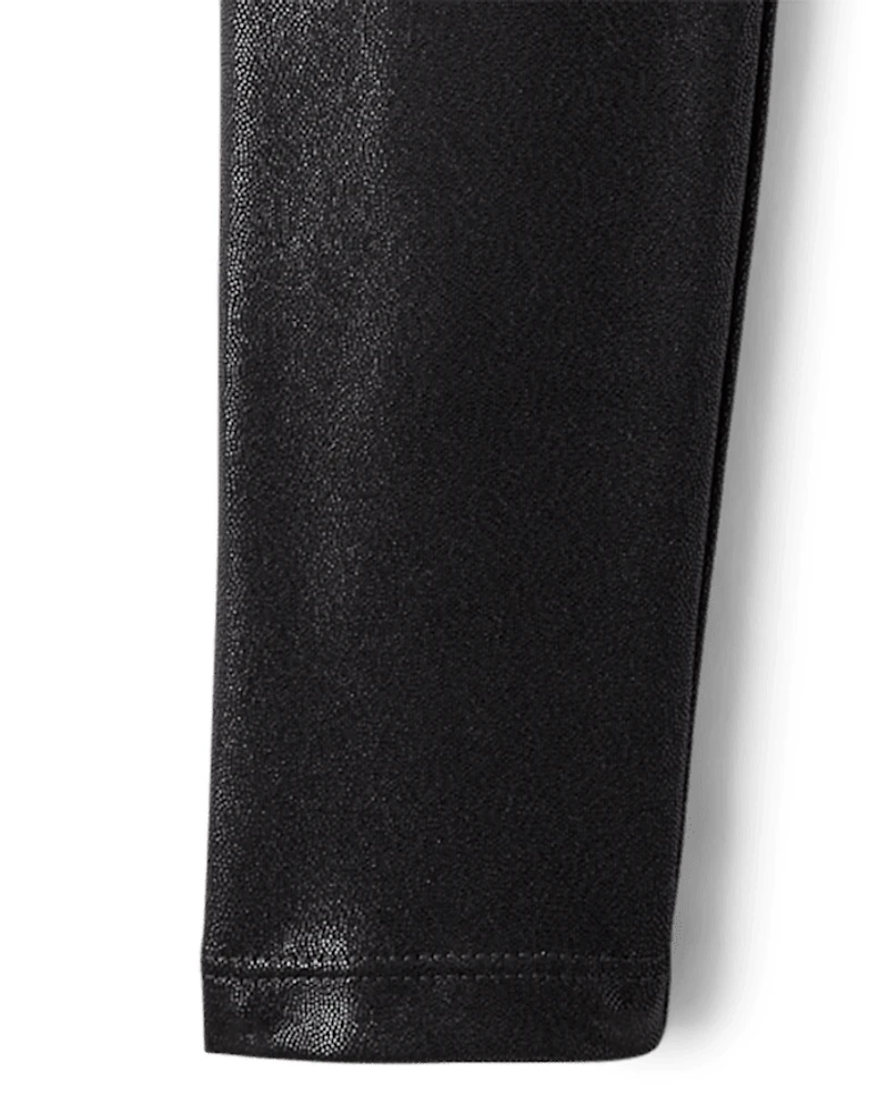 Girls High Shine Leggings