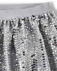 Girls Sequin Skirt