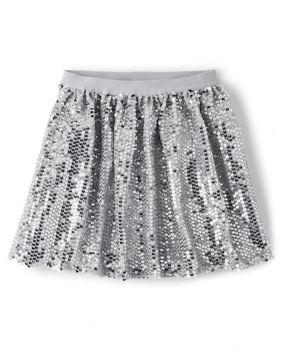 Girls Sequin Skirt
