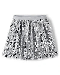 Girls Sequin Skirt