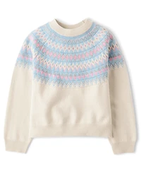 Girls Fairisle Sweater