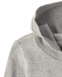 Toddler Boys Colorblock Hooded Sweater