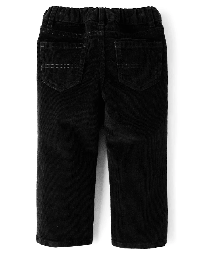 Baby And Toddler Boys Corduroy Straight Pants