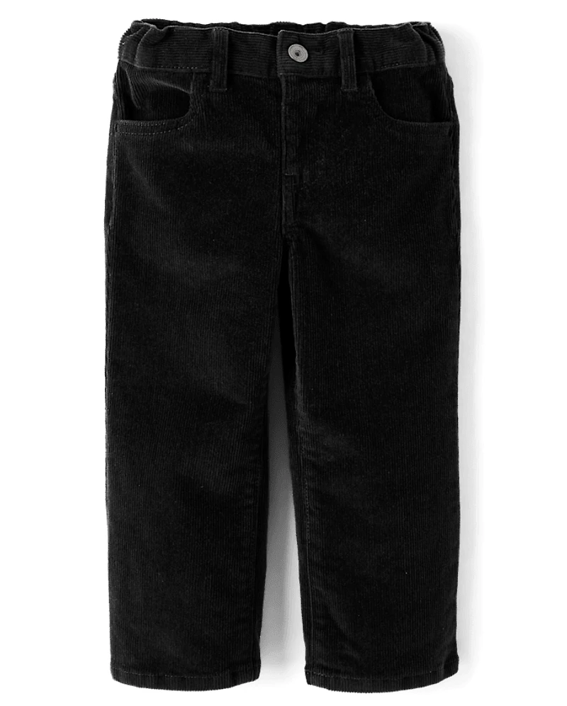 Baby And Toddler Boys Corduroy Straight Pants