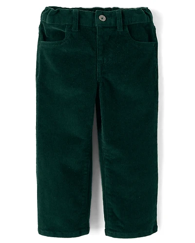 Baby And Toddler Boys Corduroy Straight Pants
