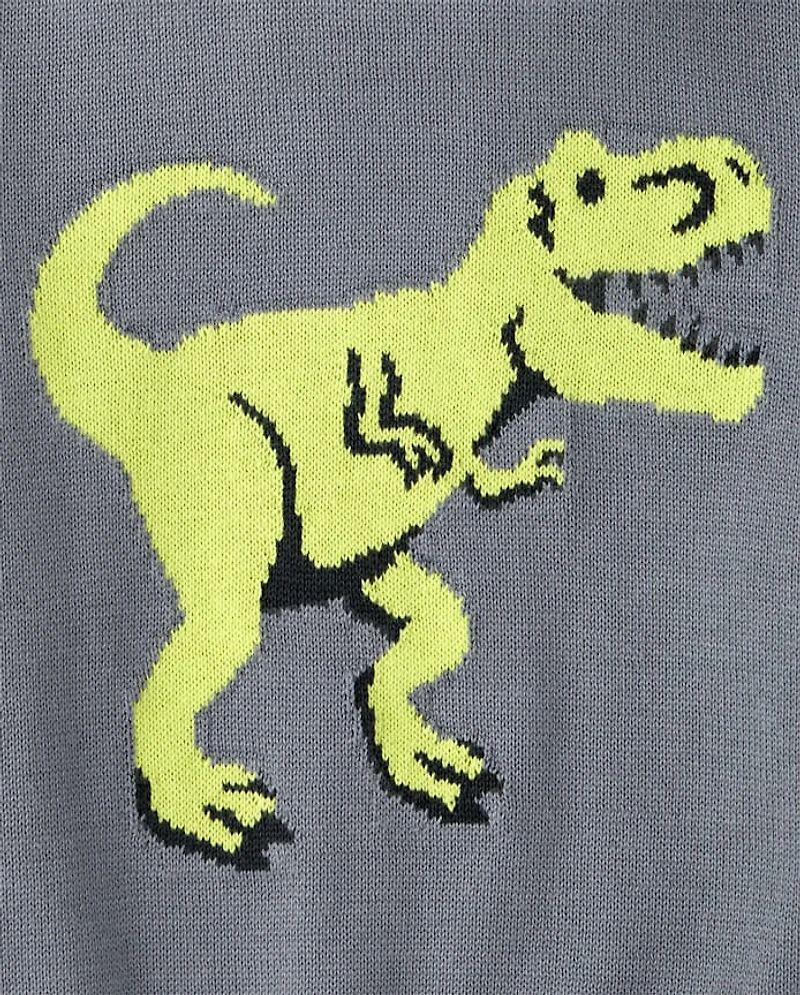 Toddler Boys Intarsia Sweater
