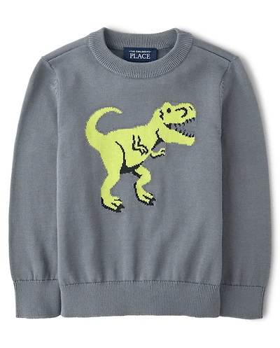 Toddler Boys Intarsia Sweater